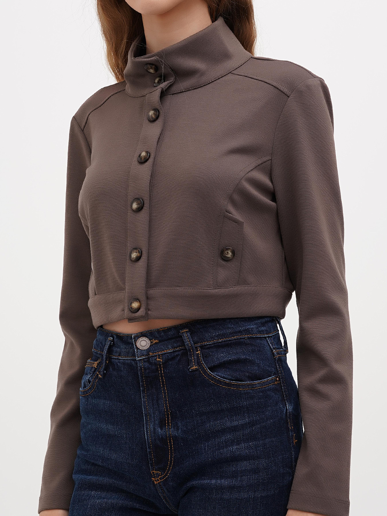 Кардиган Sassofono модель A271-SF-1293_хаки Фото