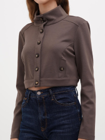 Кардиган Sassofono модель A271-SF-1293_хаки Фото