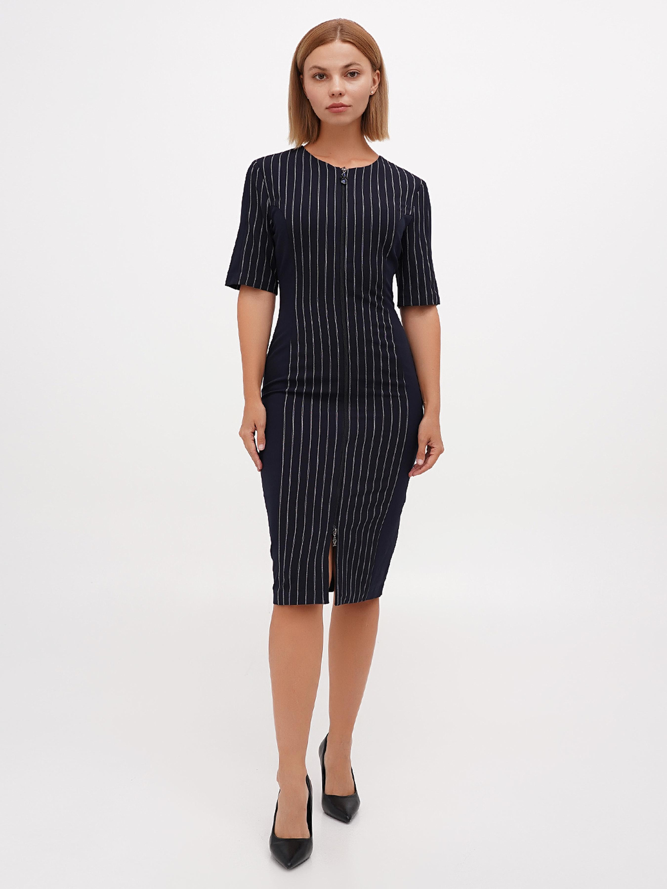 Платье миди Sassofono модель A271-SF-1295 Фото