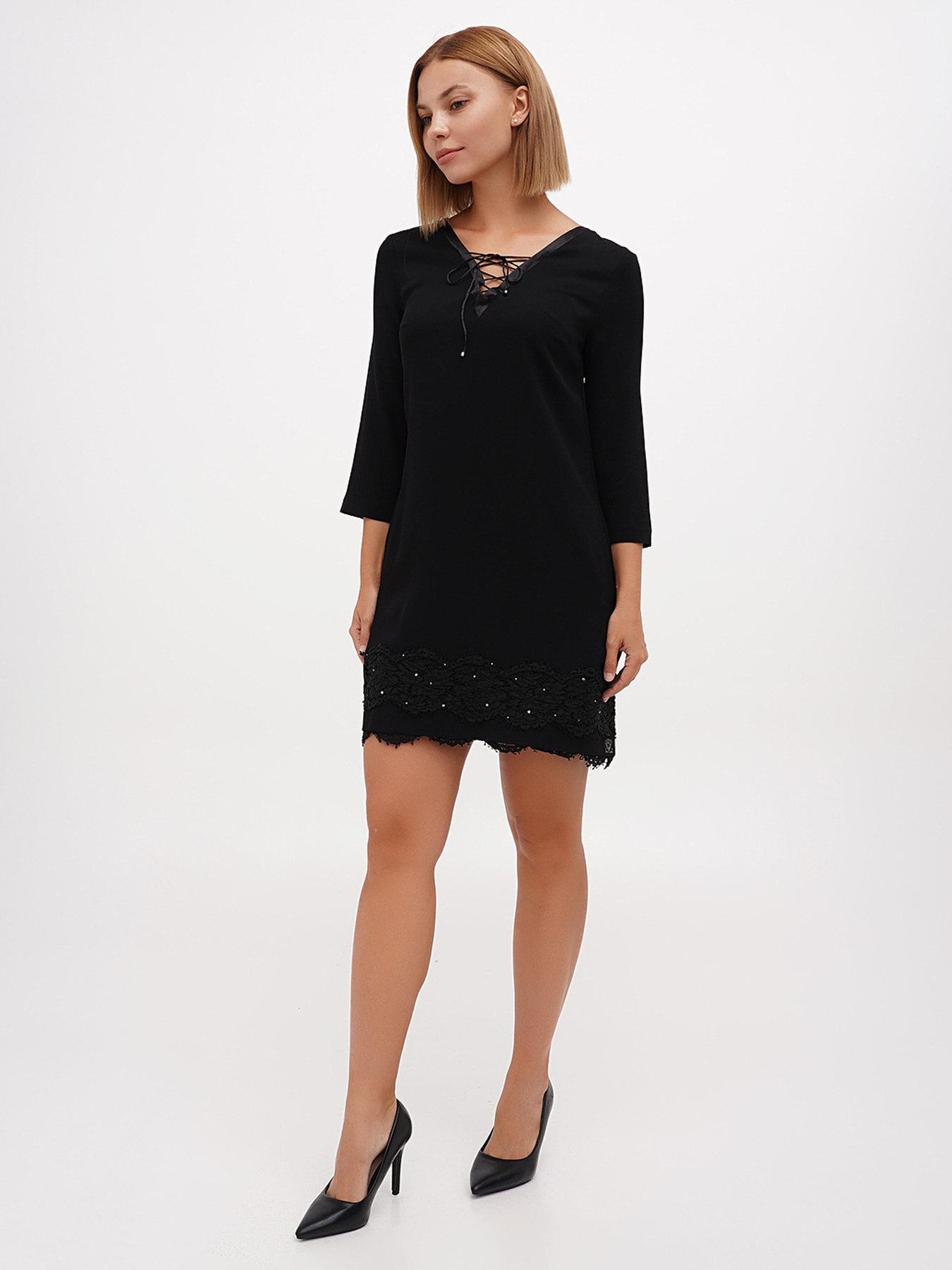 Платье мини Sassofono модель A271-SF-1298 Фото