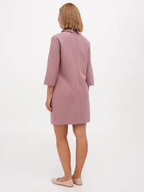 Платье мини Sassofono модель A271-SF-1310_сиреневый Фото