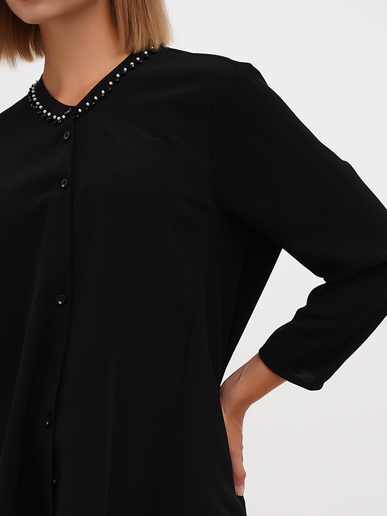 Туніка Sassofono модель A271-SF-1317_черный Фото