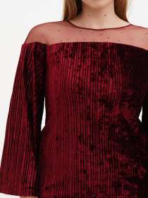 Сукня міні Sassofono модель A271-SF-1325 Сукня міні Sassofono модель A271-SF-1325 Фото