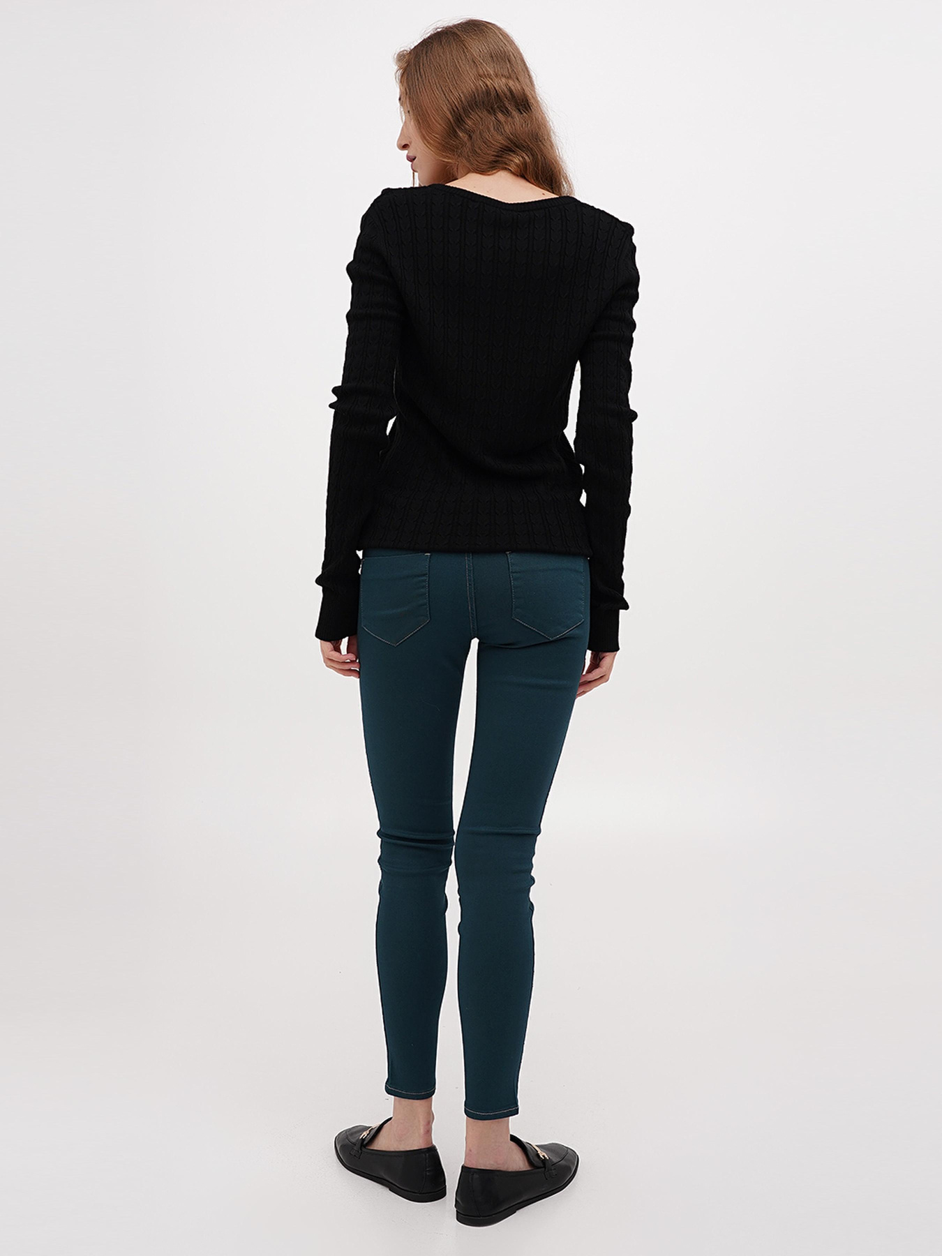 Скіні джинси Sassofono модель A271-SF-1361_зеленый Фото