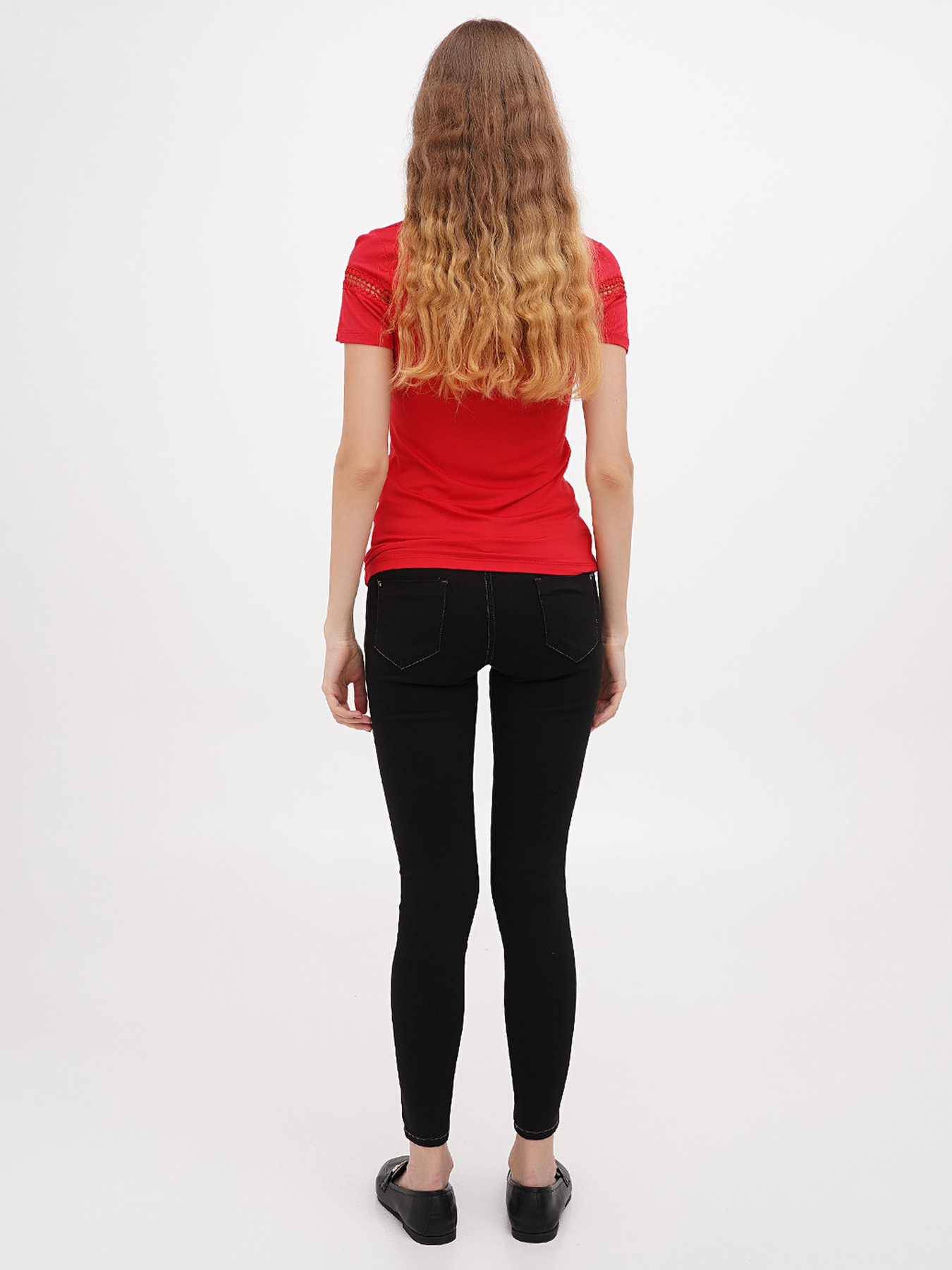 Скинни джинсы Sassofono модель A271-SF-1365_черный Фото