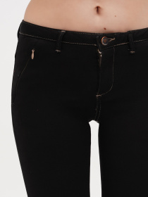 Скинни джинсы Sassofono модель A271-SF-1365_черный Фото