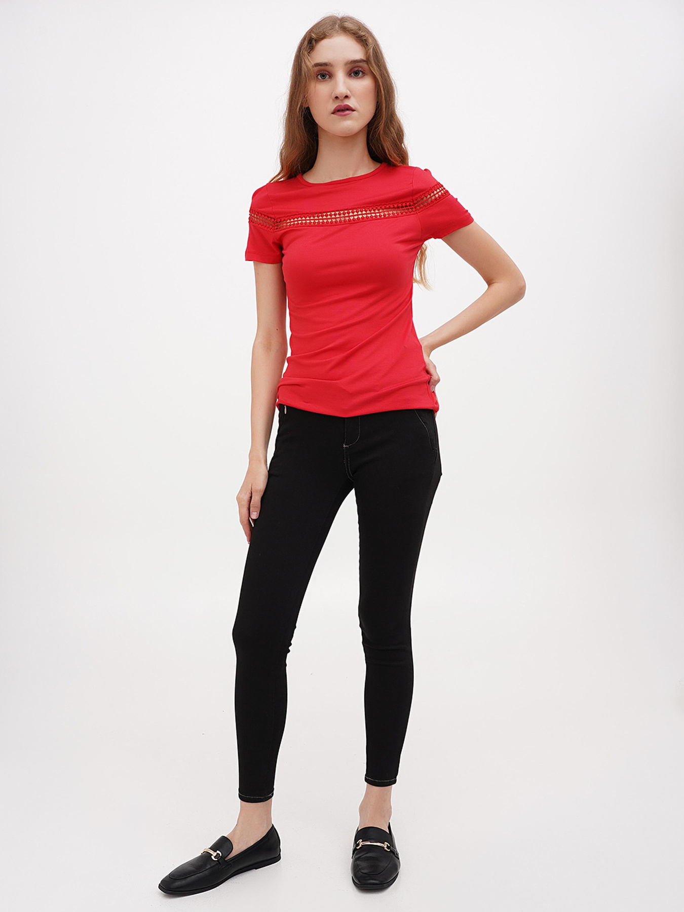 Скинни джинсы Sassofono модель A271-SF-1365_черный Фото