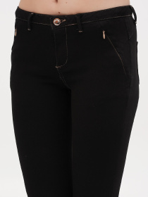 Скинни джинсы Sassofono модель A271-SF-1365_черный Скинни джинсы Sassofono модель A271-SF-1365_черный Фото