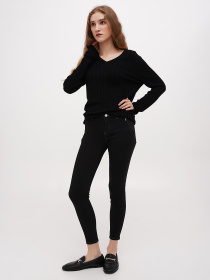 Скинни джинсы Sassofono модель A271-SF-1366_черный Фото