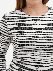 Платье мини Sassofono модель A271-SF-1374_черный Фото