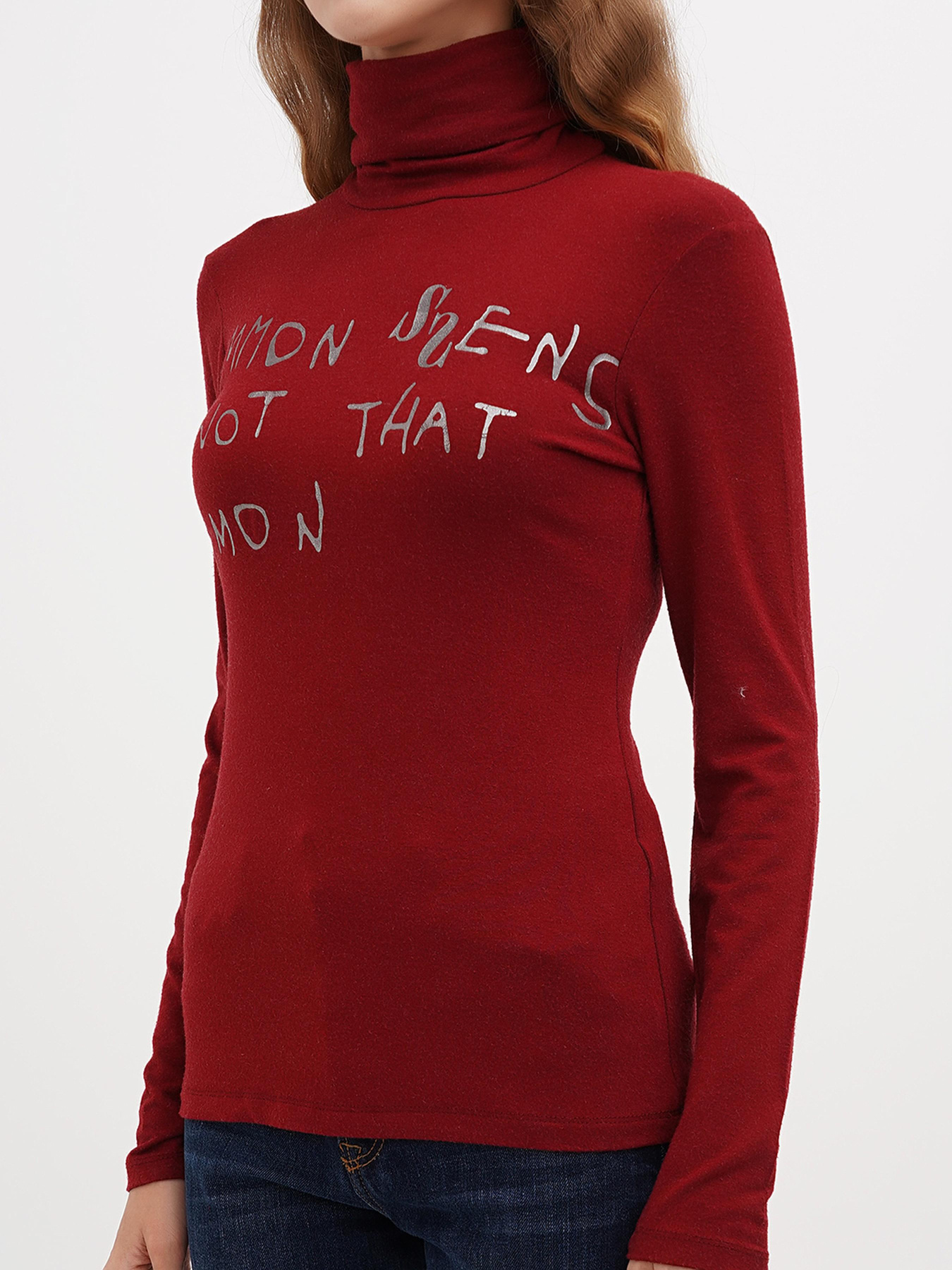 Водолазка Sassofono модель A271-SF-1378_красный Фото