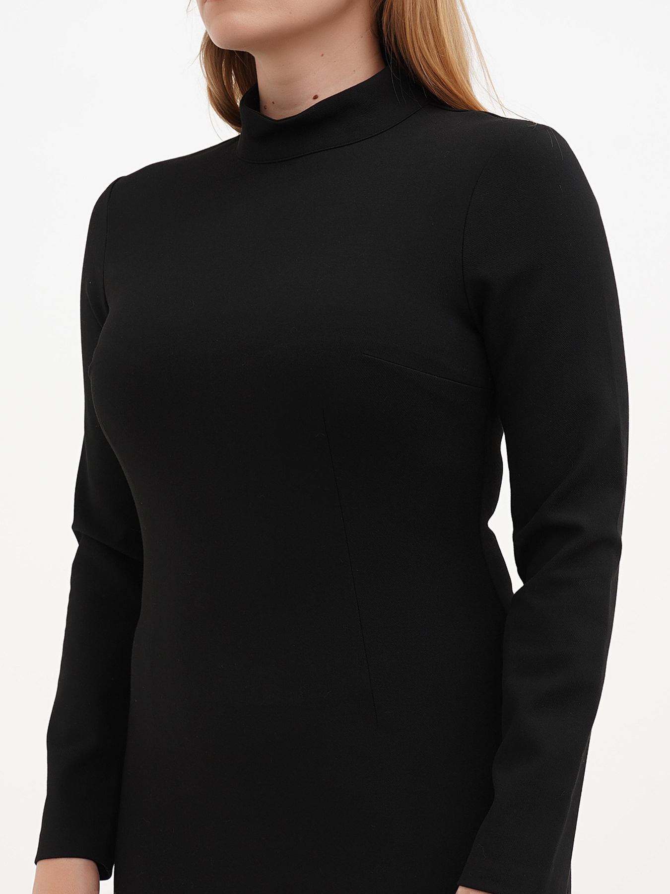 Платье мини Sassofono модель A271-SF-1386_черный Фото