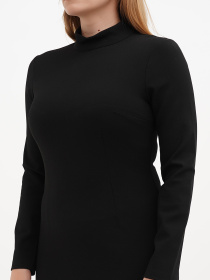 Платье мини Sassofono модель A271-SF-1386_черный Фото