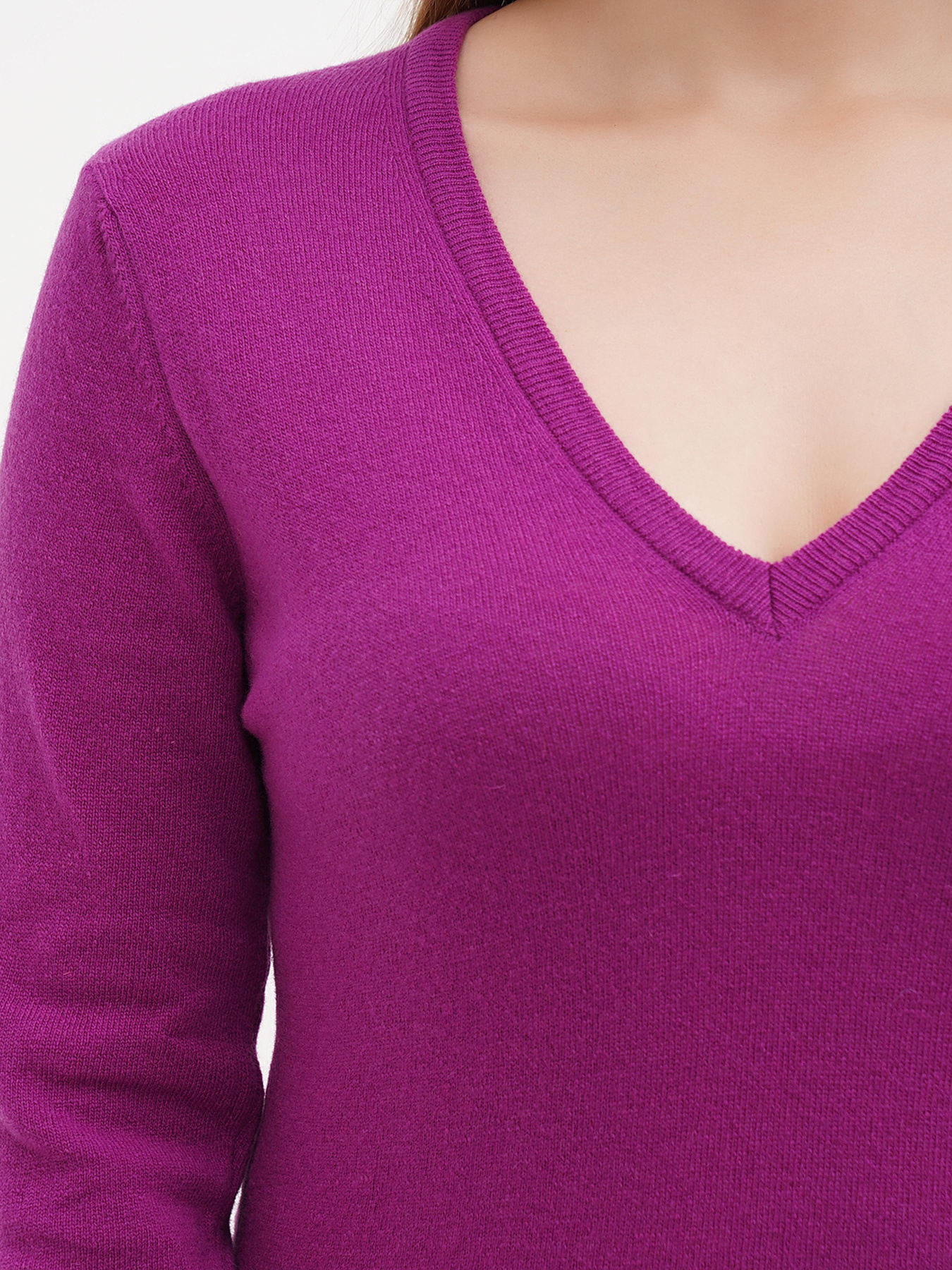 Джемпер Sassofono модель A271-SF-1399_фуксия Фото