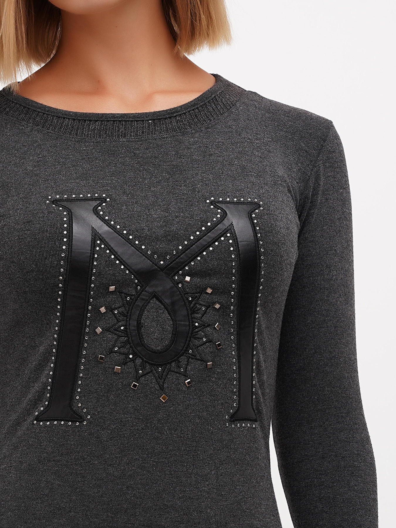 Туника Sassofono модель A271-SC-1476_серый Фото