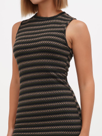 Сукня міні Sassofono модель A271-SC-1515_хаки Фото