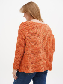 Джемпер Sassofono модель A271-SC-1532_оранжевый Фото
