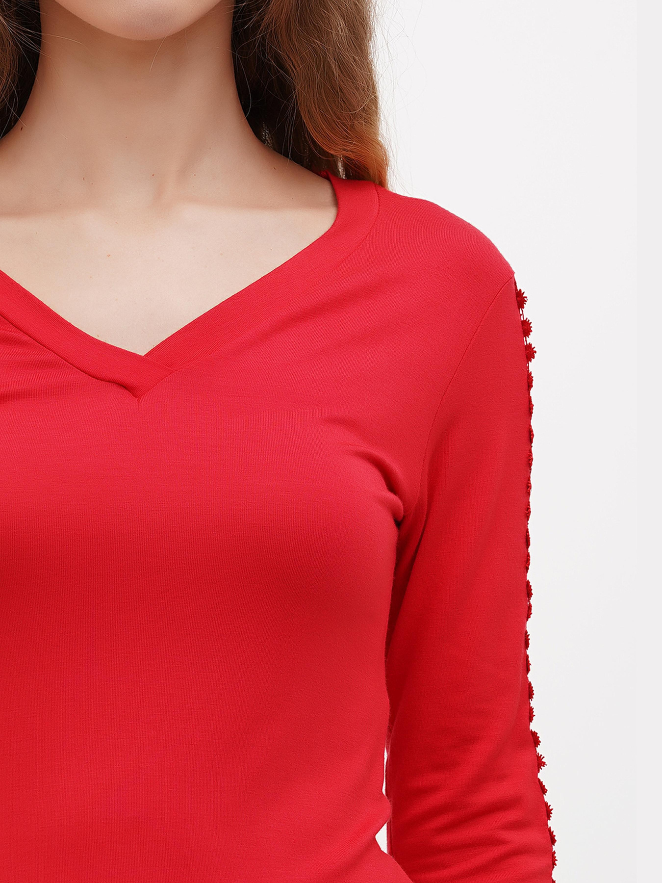 Лонгслів Sassofono модель A271-SC-1540_красный Фото