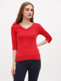 Лонгслів Sassofono модель A271-SC-1540_красный Фото