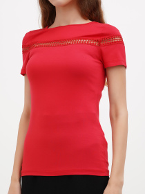 Футболка Sassofono модель A271-SC-1541_красный Фото