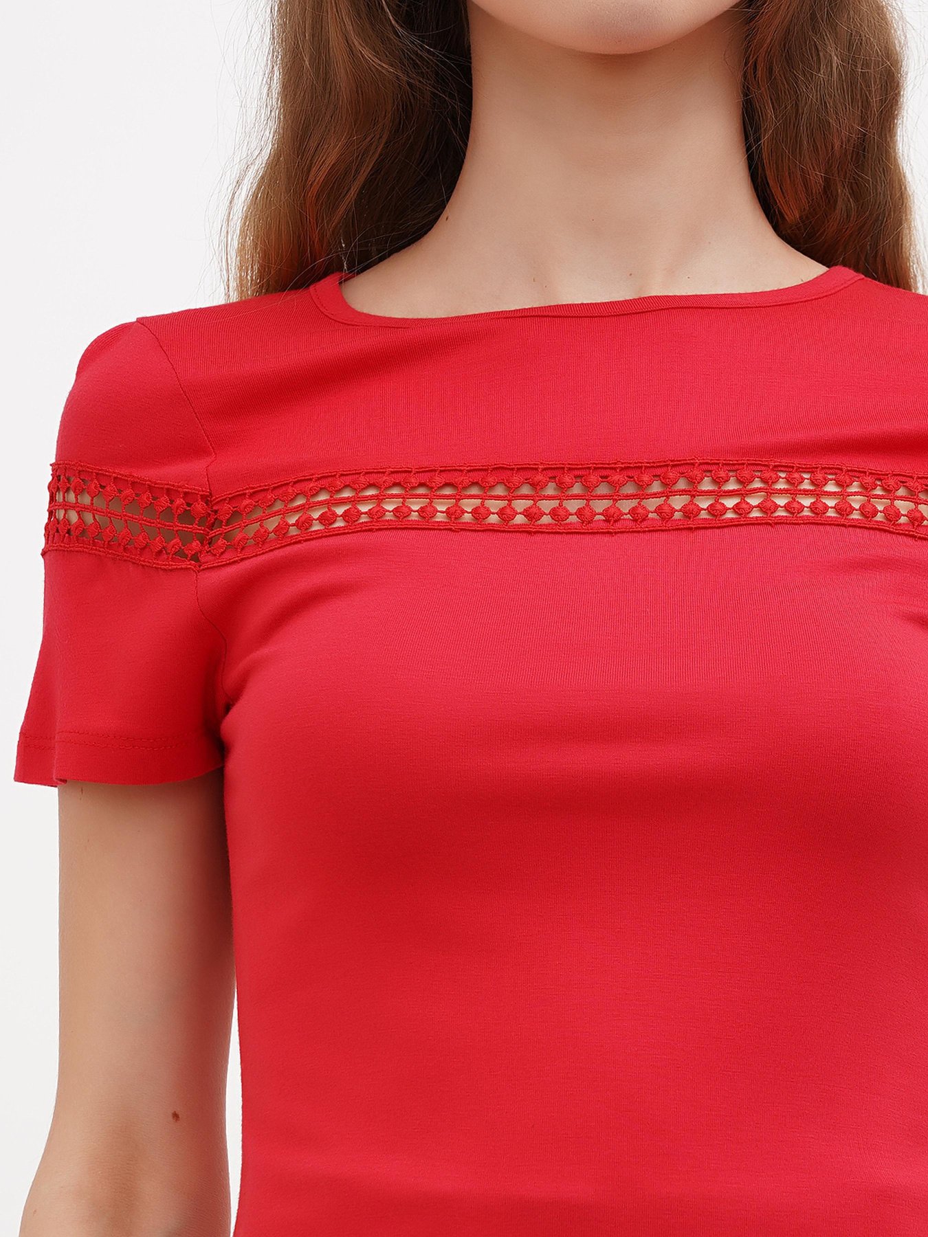 Футболка Sassofono модель A271-SC-1541_красный Фото