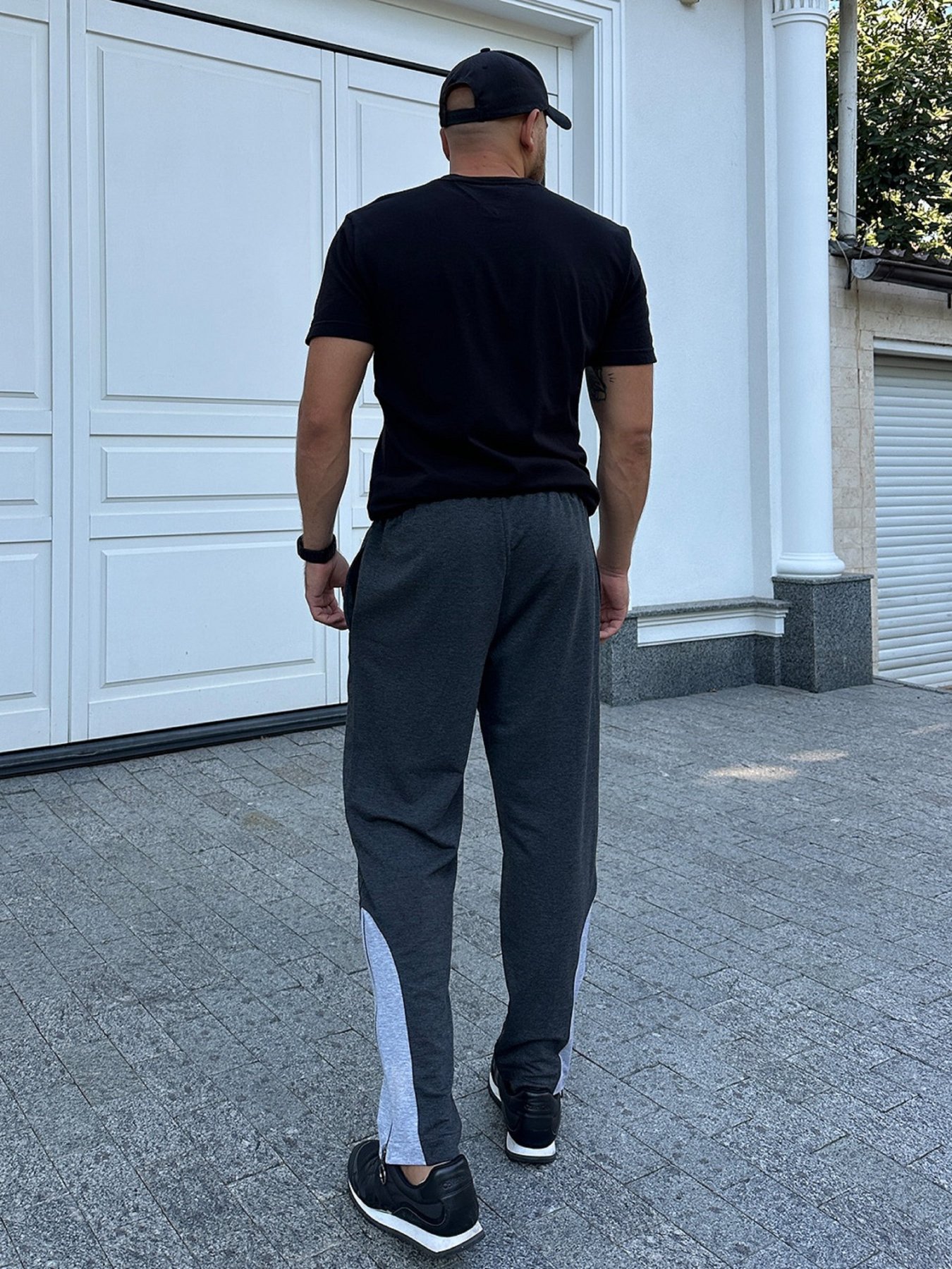 Повседневные штаны ISSA Plus модель GN-538_темно_серый Фото