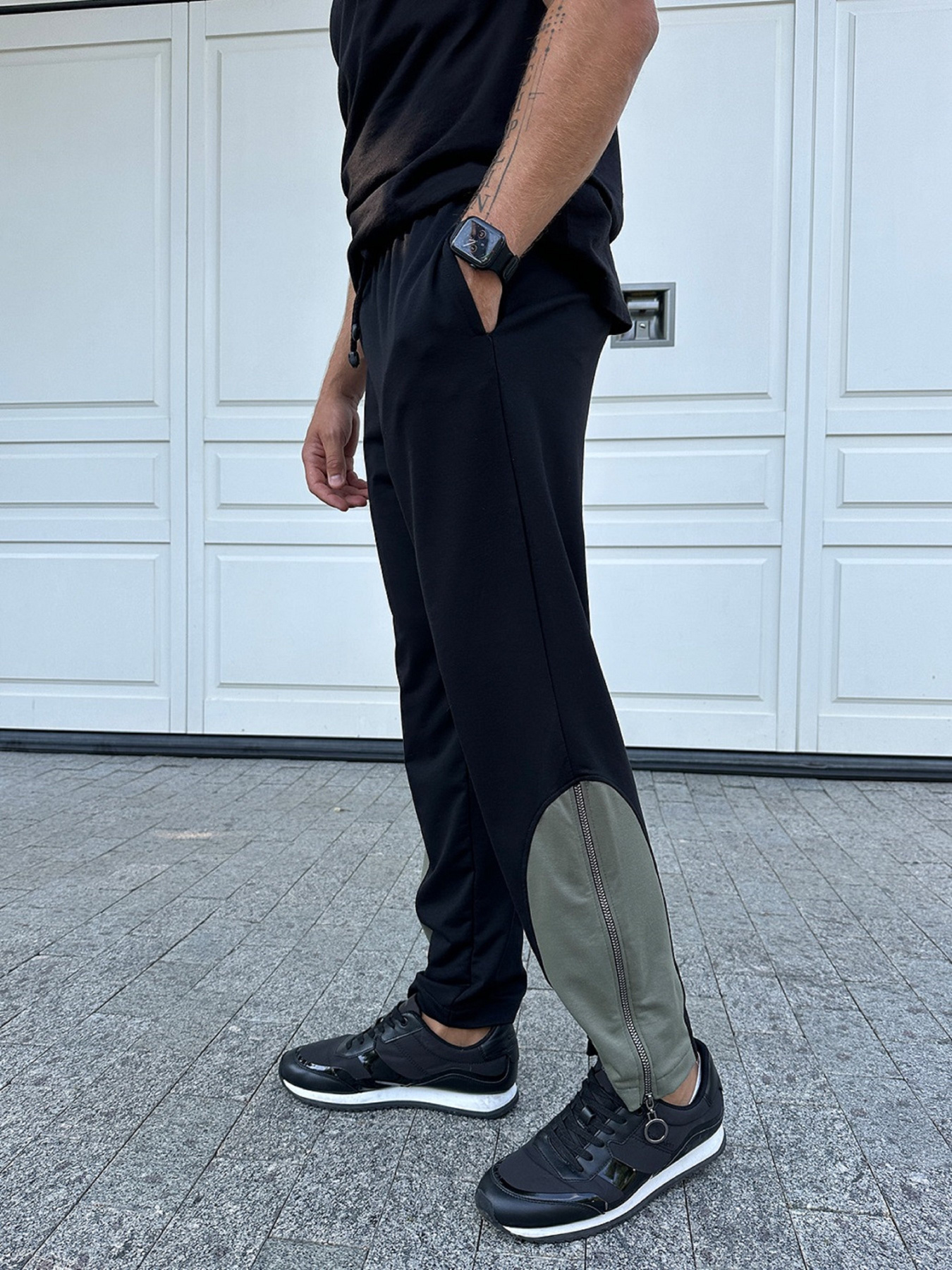 Брюки повседневные ISSA Plus модель GN-538_черный Фото