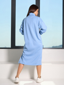 Платье миди ISSA Plus модель 14822_голубой Фото