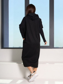 Платье миди ISSA Plus модель 14825_черный Фото