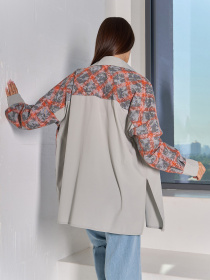 Сорочка повсякденна ISSA Plus модель 14827_мультиколор Сорочка повсякденна ISSA Plus модель 14827_мультиколор Фото