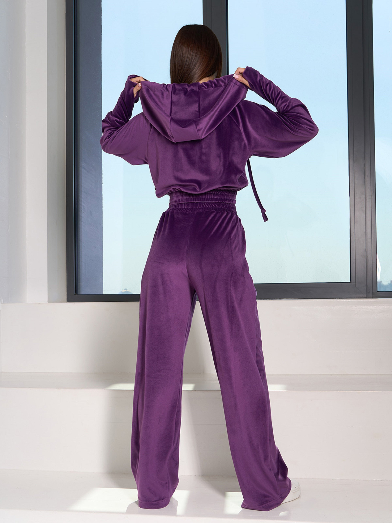 Спортивний костюм ISSA Plus модель SA-479_фиолетовый Фото