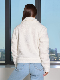 Куртка-сорочка ISSA Plus модель SA-566_молочный Фото