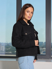 Куртка-сорочка ISSA Plus модель SA-566_черный Фото