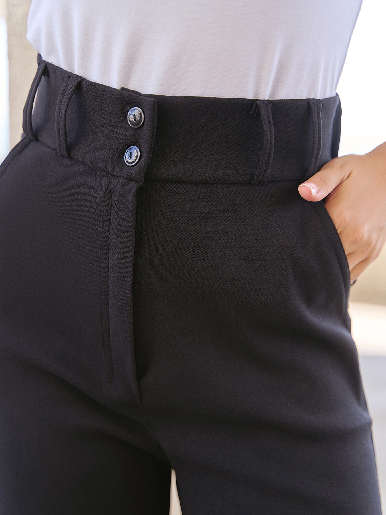 Палаццо ISSA Plus модель 14824_черный Фото