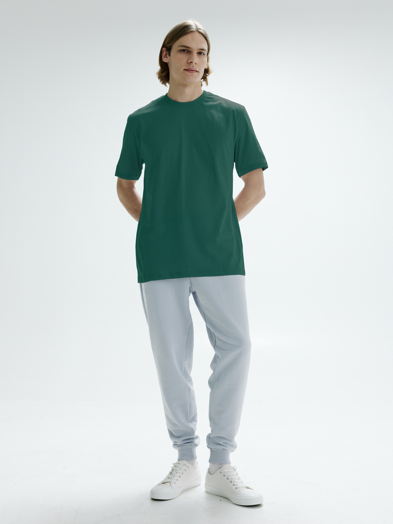 Футболка Роза модель 231101_green Фото