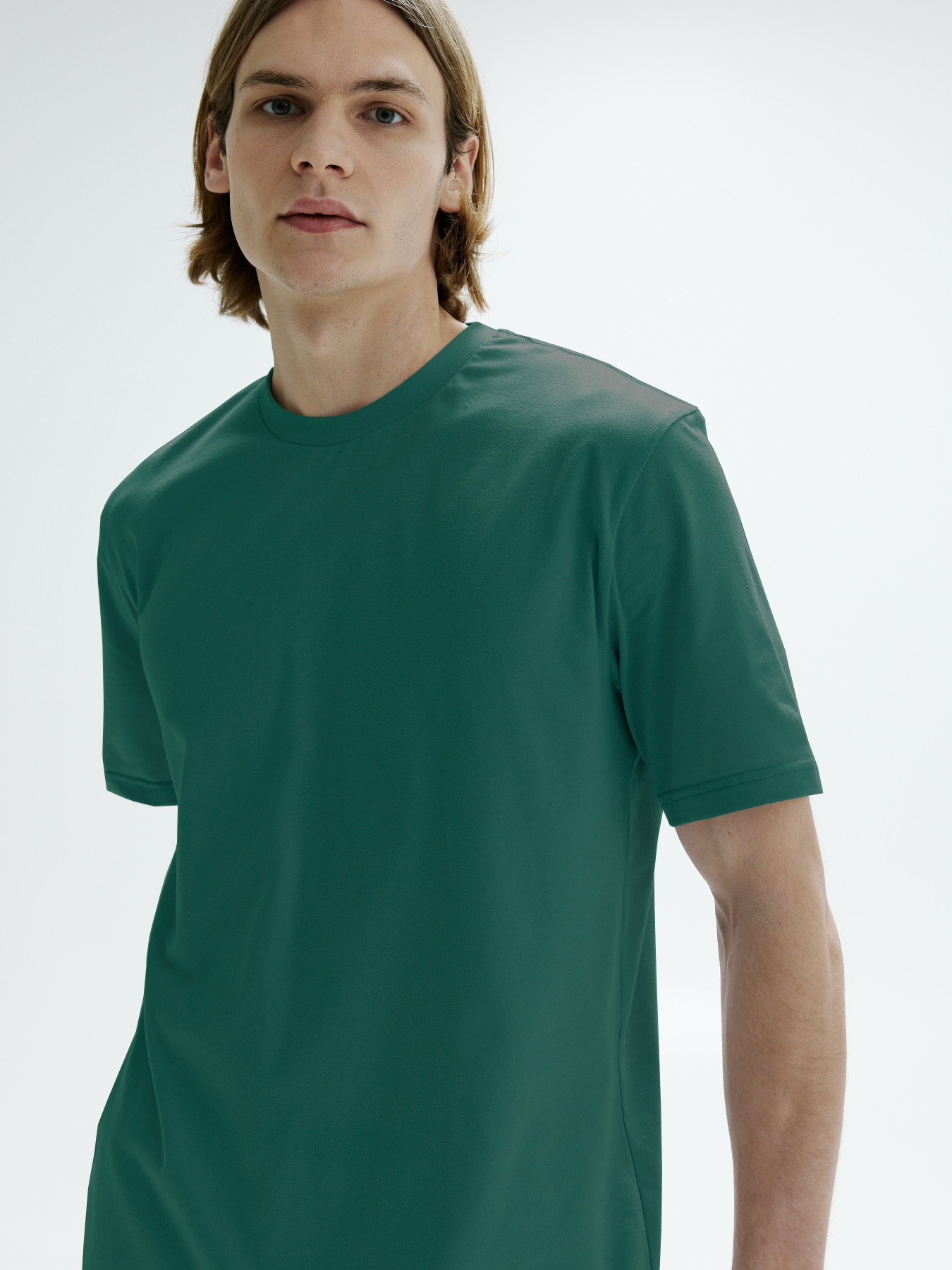 Футболка Роза модель 231101_green Фото