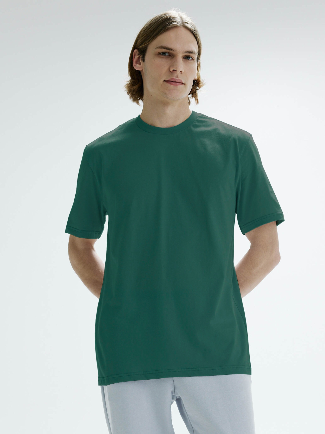 Футболка Роза модель 231101_green Фото