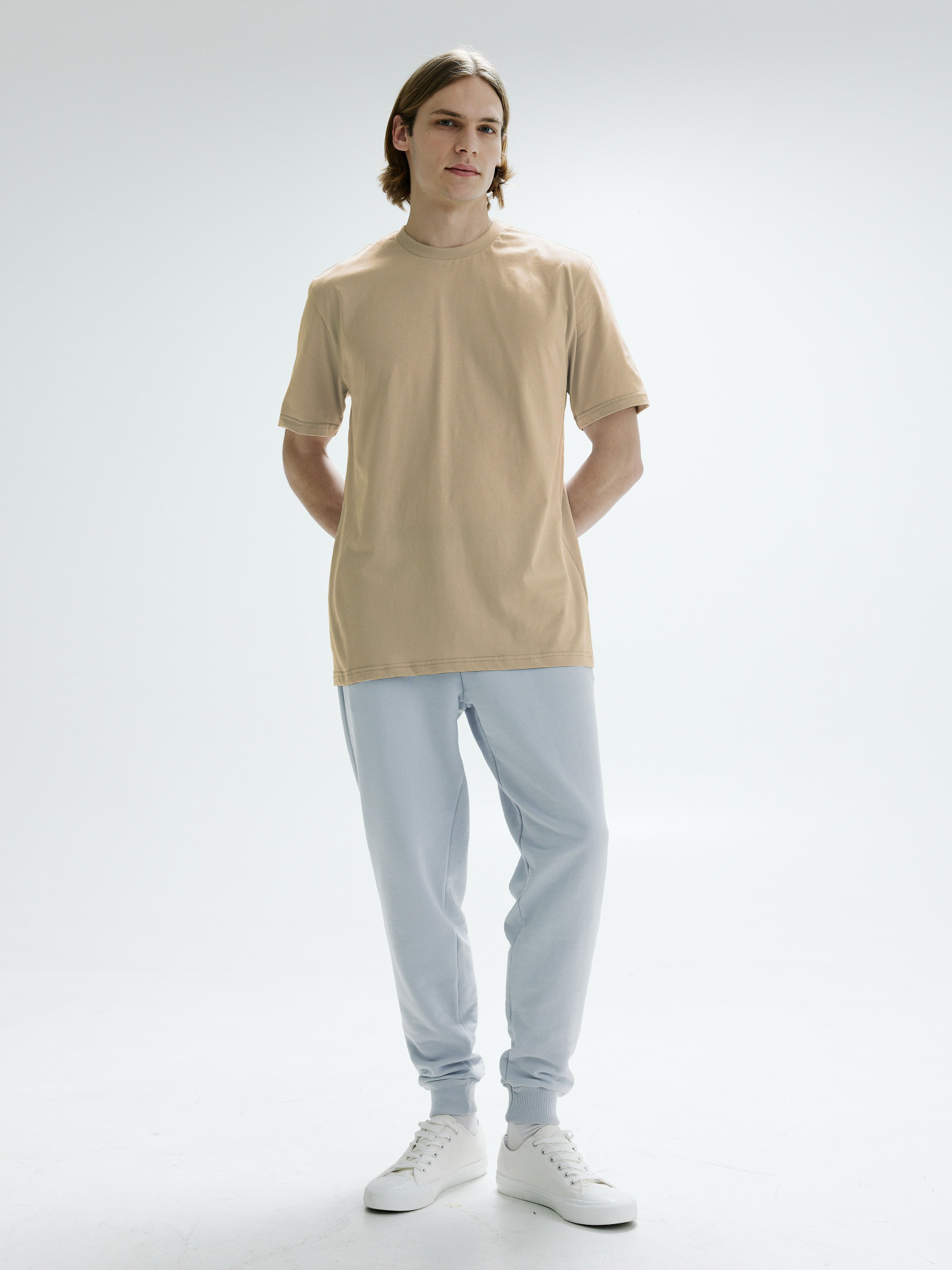 Футболка Роза модель 231101_beige Фото