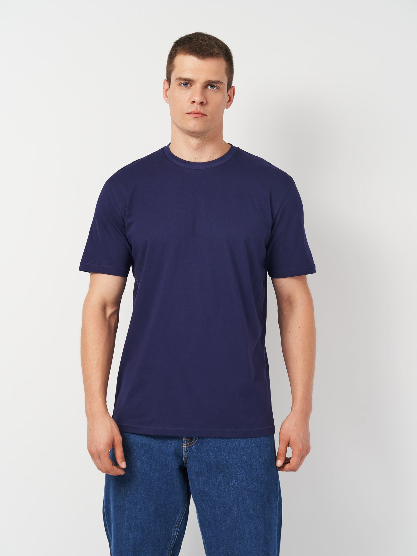 Футболка Роза Модель 231101_blue Фото