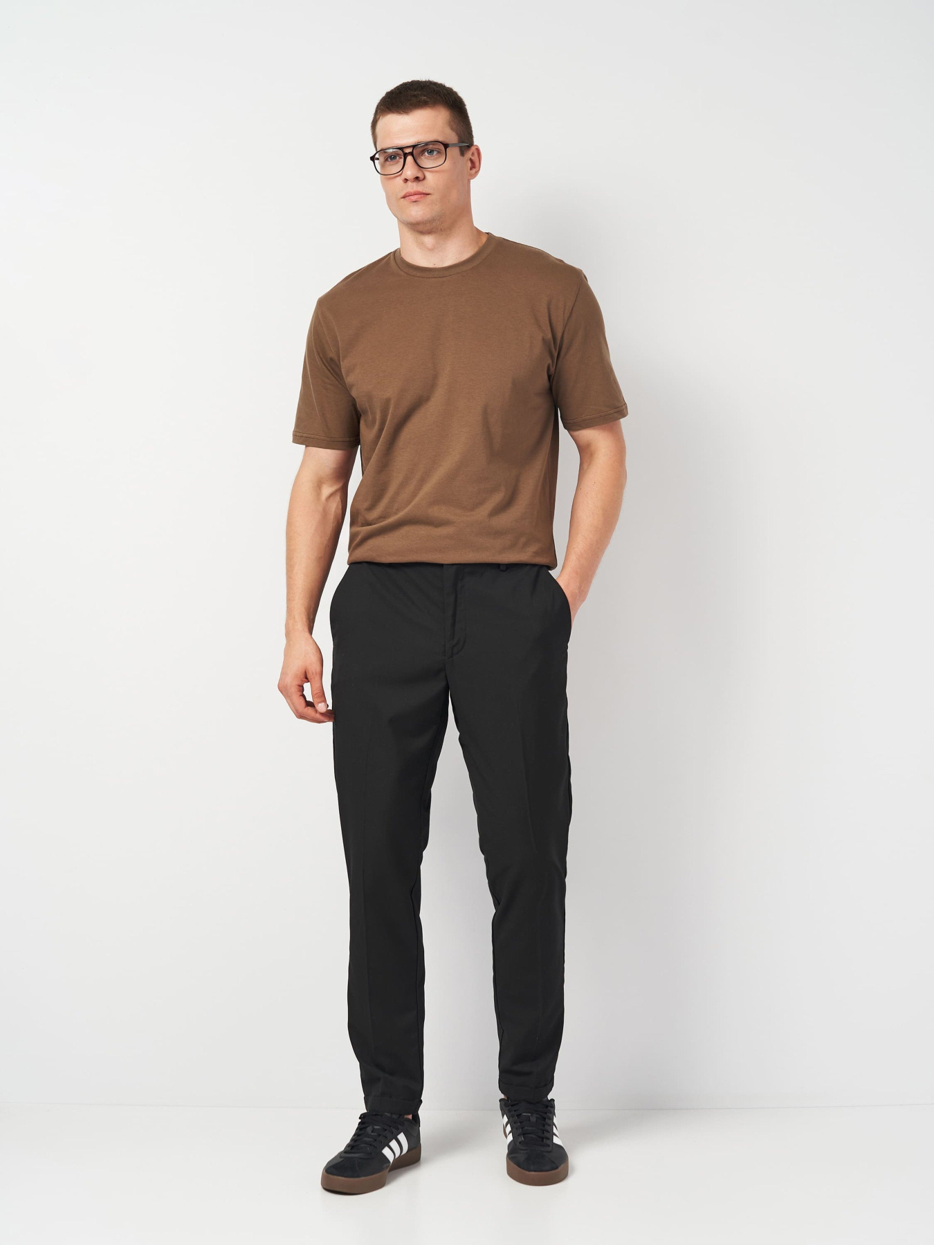 Футболка Роза Модель 231101_chocolate Фото