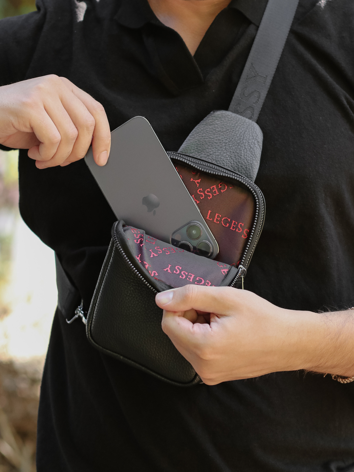 Кросс-боди Legessy модель F_005_G Фото