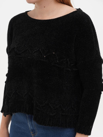 Джемпер Sassofono модель A271-SC-1587_черный Фото