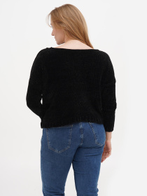 Джемпер Sassofono модель A271-SC-1587_черный Джемпер Sassofono модель A271-SC-1587_черный Фото