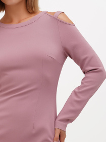 Платье мини Sassofono модель A271-SF-1390_лавандовый Платье мини Sassofono модель A271-SF-1390_лавандовый Фото