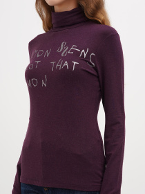 Водолазка Sassofono модель A271-SF-1378_фиолетовый Фото