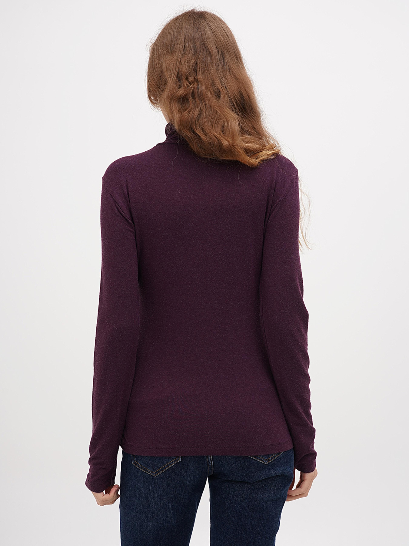 Водолазка Sassofono модель A271-SF-1378_фиолетовый Фото