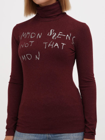 Водолазка Sassofono модель A271-SF-1378_бордовый Фото