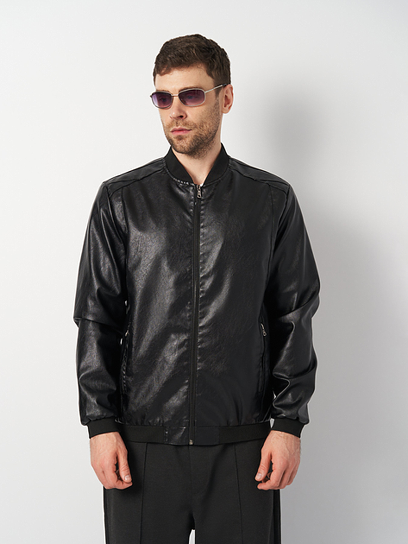 Куртка кожаная Ricco Grande модель k148739bl Фото