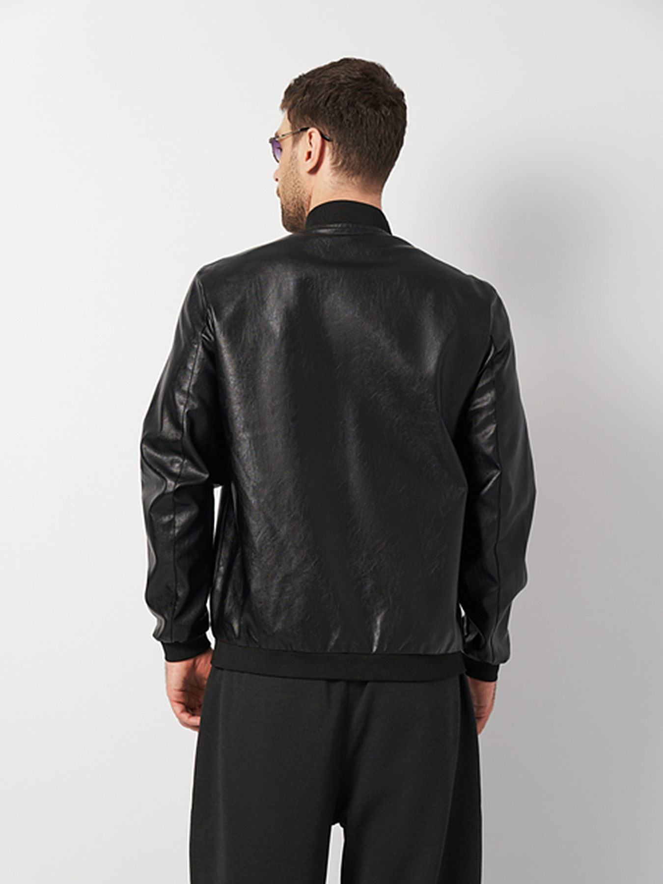 Шкіряна куртка Ricco Grande модель k148739bl Фото