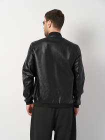 Шкіряна куртка Ricco Grande модель k148739bl Фото